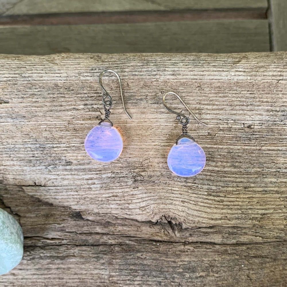 Holographic earrings